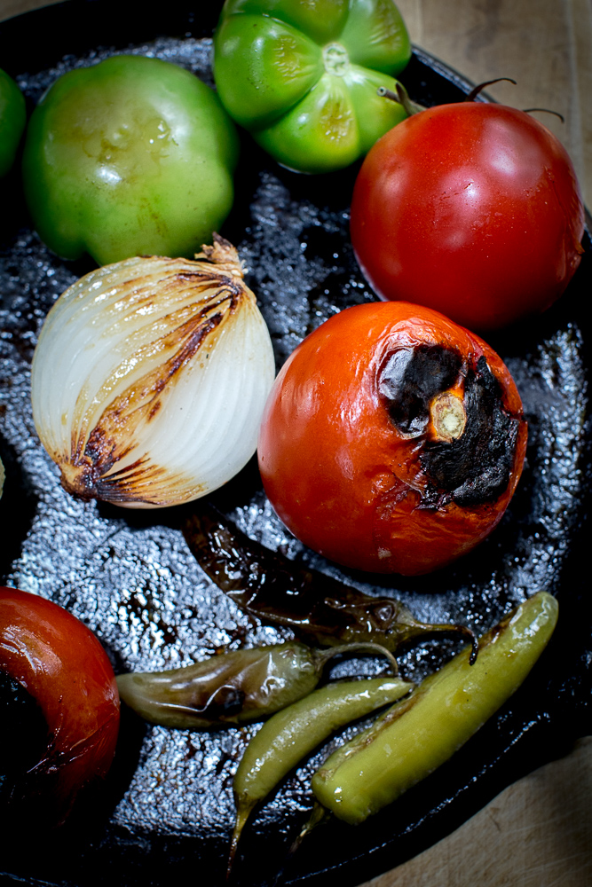 Roasted Onion and Tomato Salsa Melissa Guerra